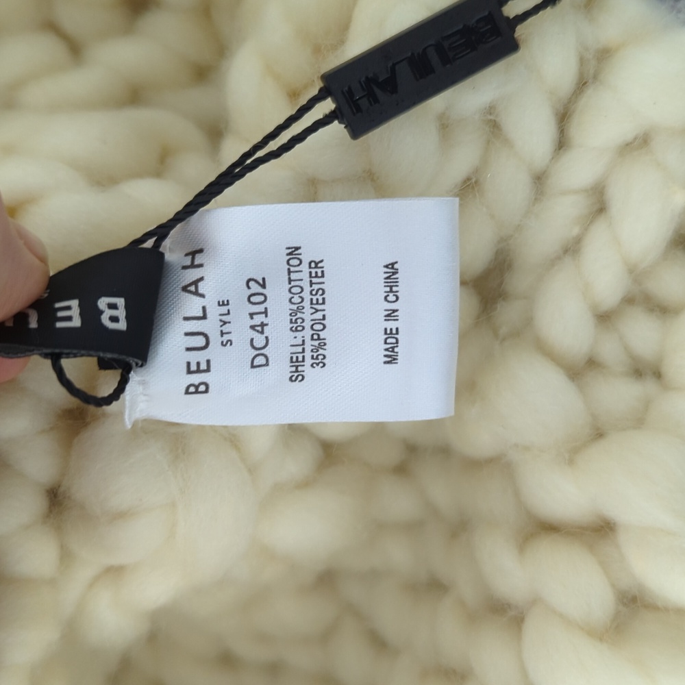 NWT Beulah Cardigan o/s - Picture 11 of 12